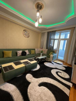 Cozy apt with a spacious sofa for a long stay